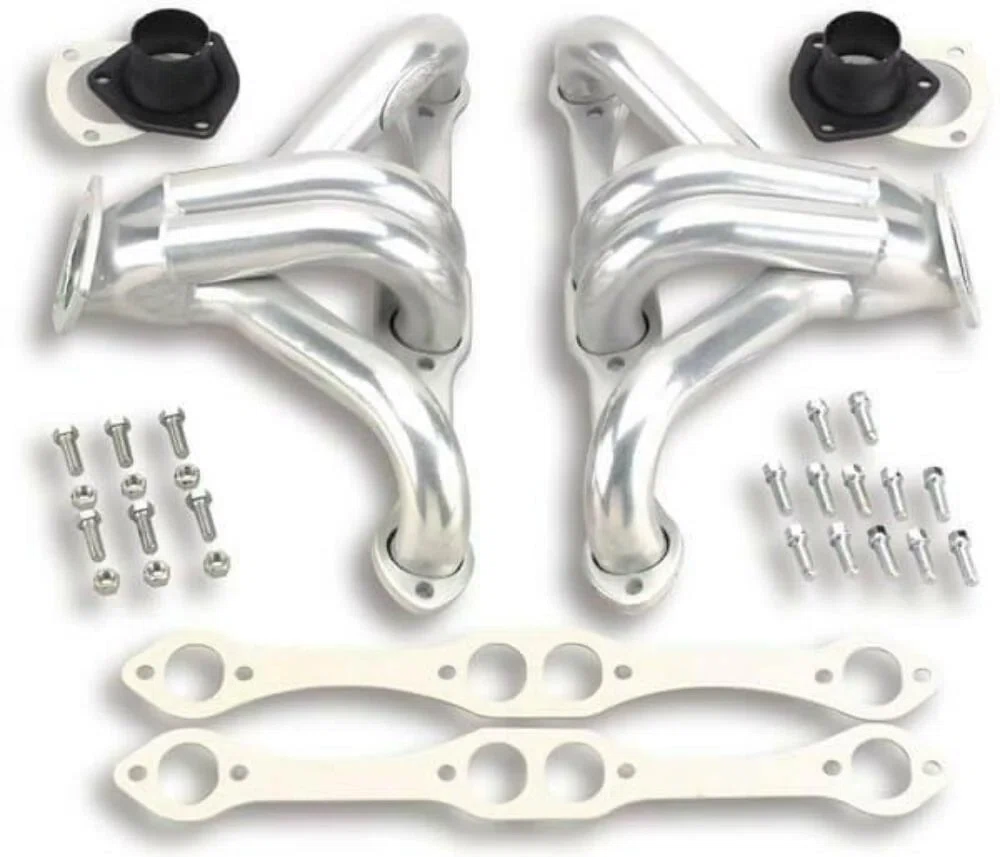 Block Hugger Header Hooker - Ceramic Coated 2001HKR